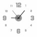 Creative Frameless DIY Wall Clock Wall Decal Home Silent Clock Living Room Office Wall Decoration